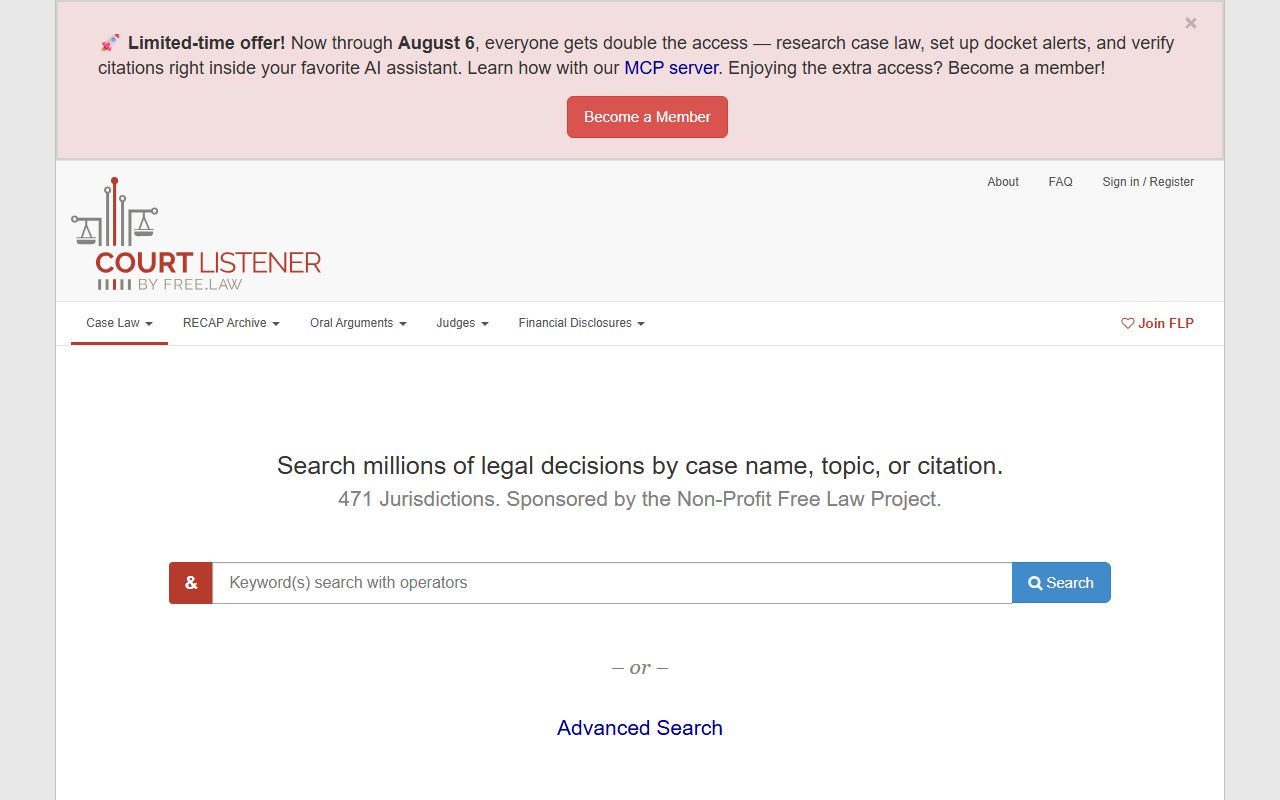 Wilkes County court dockets CourtListener federal records search
