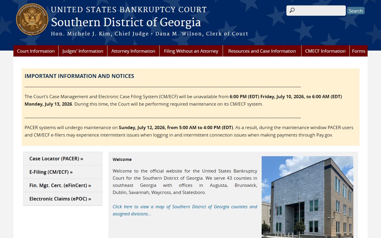 Wilkes County Superior Court records separate from Southern District bankruptcy records